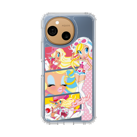 スリムプロテクションケース［ マッハガール - コミック風 ］