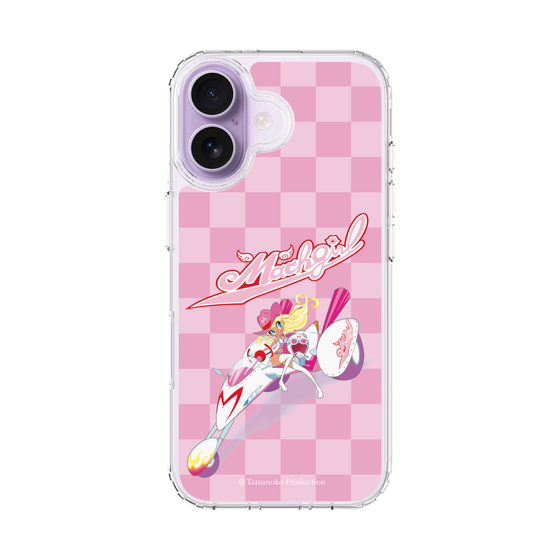 スリムプロテクションケース［ マッハガール - チェック ］