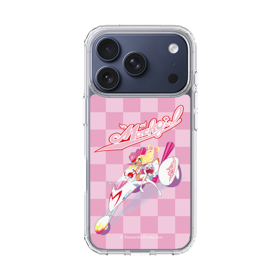 スリムプロテクションケース［ マッハガール - チェック ］
