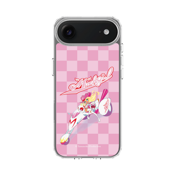 スリムプロテクションケース［ マッハガール - チェック ］