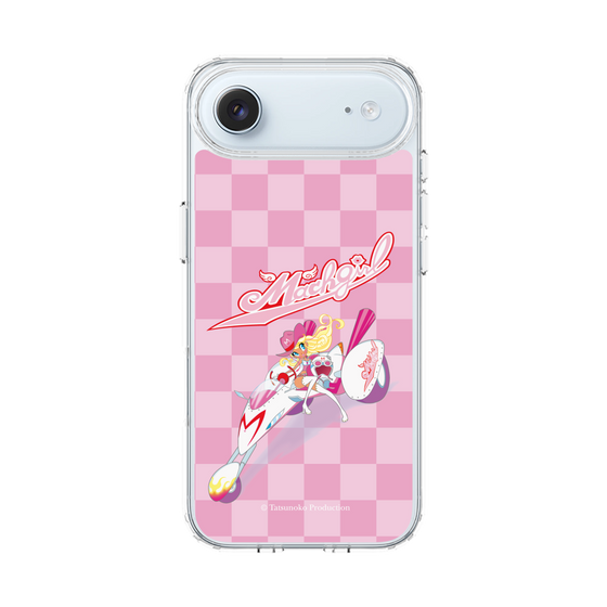 スリムプロテクションケース［ マッハガール - チェック ］
