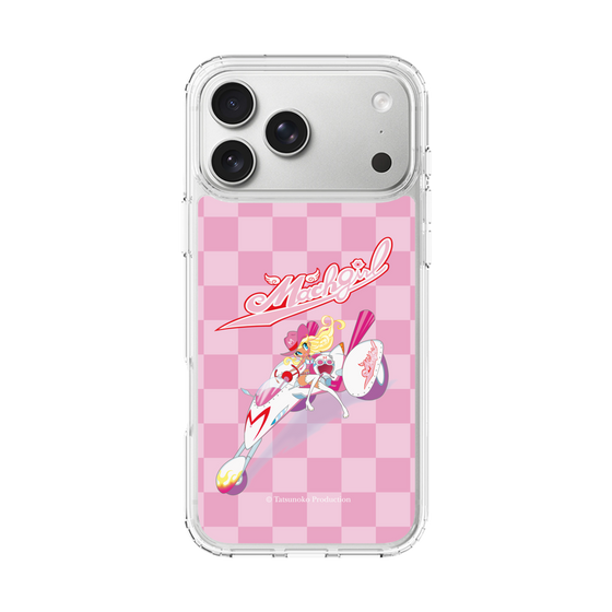 スリムプロテクションケース［ マッハガール - チェック ］