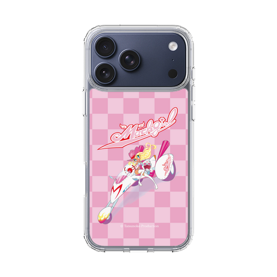 スリムプロテクションケース［ マッハガール - チェック ］
