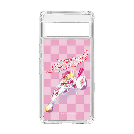 スリムプロテクションケース［ マッハガール - チェック ］
