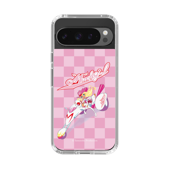 スリムプロテクションケース［ マッハガール - チェック ］