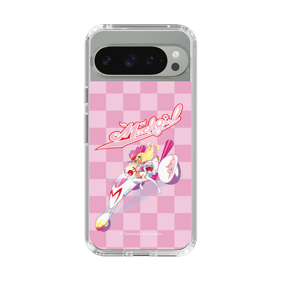 スリムプロテクションケース［ マッハガール - チェック ］