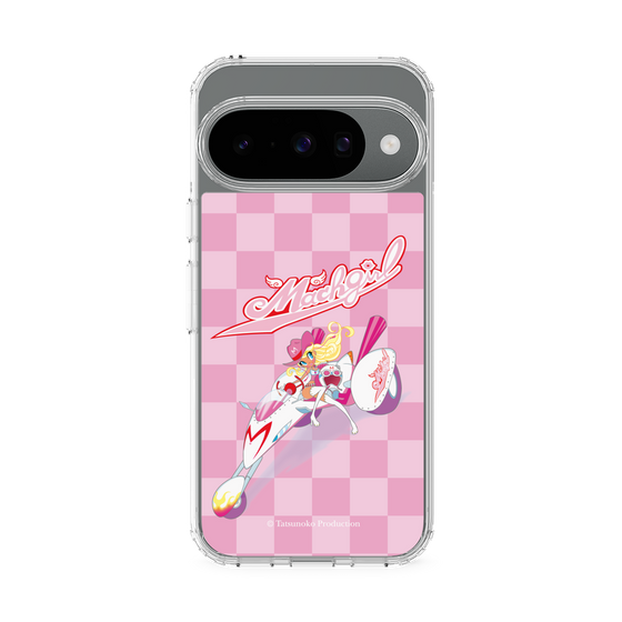 スリムプロテクションケース［ マッハガール - チェック ］