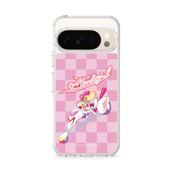 スリムプロテクションケース［ マッハガール - チェック ］