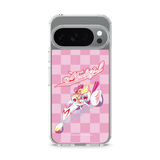 スリムプロテクションケース［ マッハガール - チェック ］