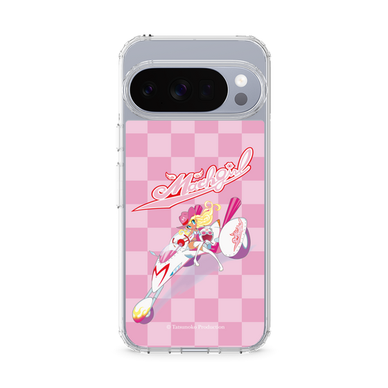 スリムプロテクションケース［ マッハガール - チェック ］