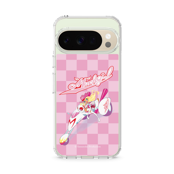スリムプロテクションケース［ マッハガール - チェック ］