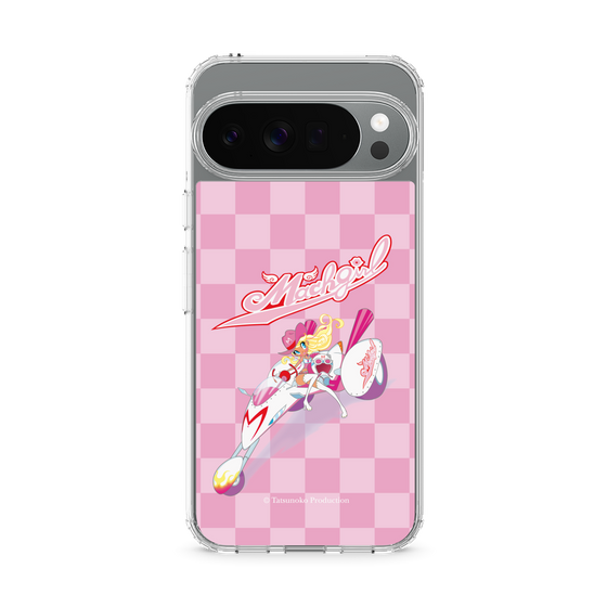 スリムプロテクションケース［ マッハガール - チェック ］