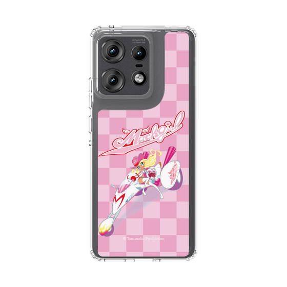 スリムプロテクションケース［ マッハガール - チェック ］