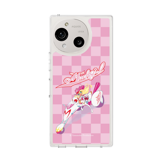 スリムプロテクションケース［ マッハガール - チェック ］