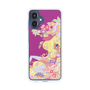 スリムプロテクションケース［ マッハガール - 花とリップ ］