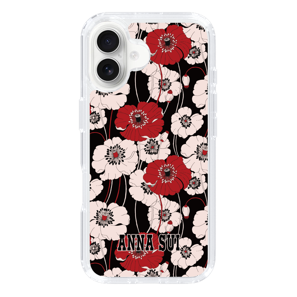 【新品未使用】iPhone16用ANNA SUI ブックタイプケース ANNA SUI(アナ スイ) WRAP CASE WITH MAGSAFE CARD WALLET