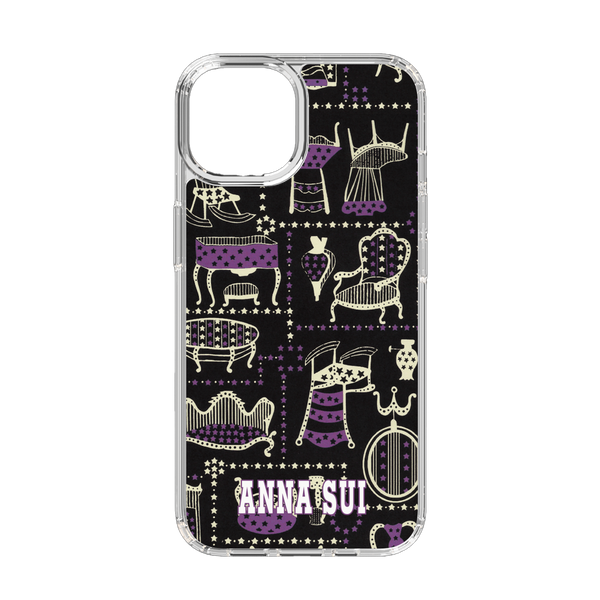 スリムプロテクションケース for Apple iPhone 14［ ANNA SUI - チェア ］