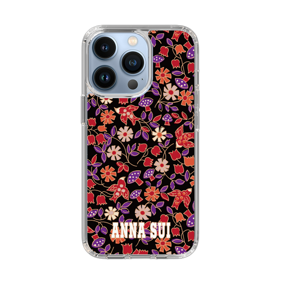 スリムプロテクションケース［ ANNA SUI - ワイルドフラワー ］