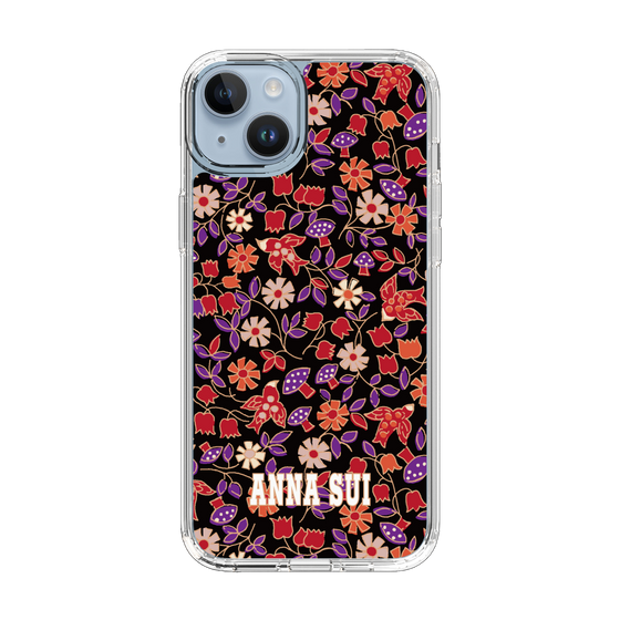 スリムプロテクションケース［ ANNA SUI - ワイルドフラワー ］