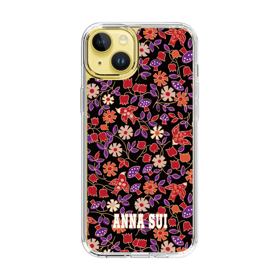 スリムプロテクションケース［ ANNA SUI - ワイルドフラワー ］