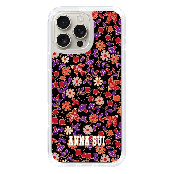 スリムプロテクションケース［ ANNA SUI - ワイルドフラワー ］