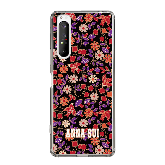 スリムプロテクションケース［ ANNA SUI - ワイルドフラワー ］