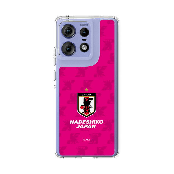 スリムプロテクションケース［ なでしこジャパン - エンブレム - パターン ］