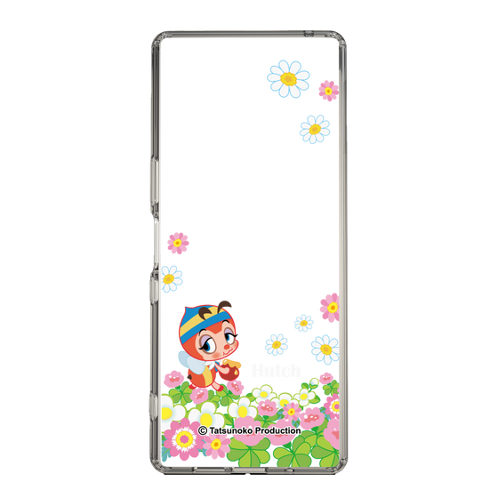 スリムプロテクションケース［ 昆虫物語 みなしごハッチ - 花 ］