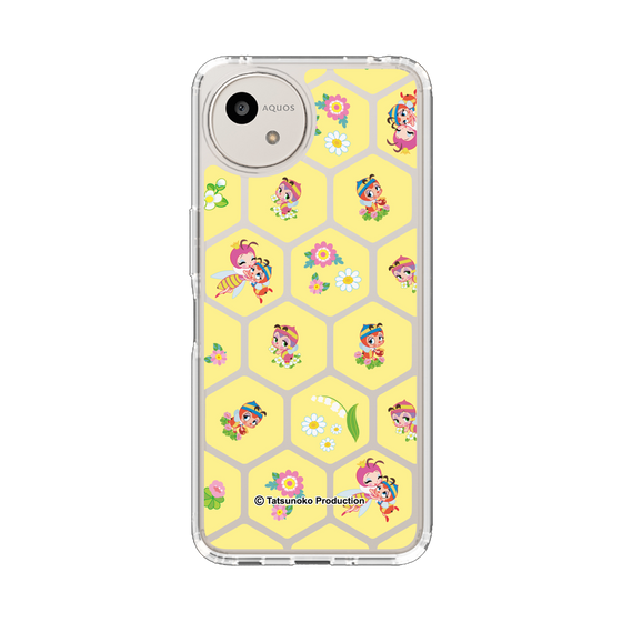 スリムプロテクションケース［ 昆虫物語 みなしごハッチ - ハニカム ］