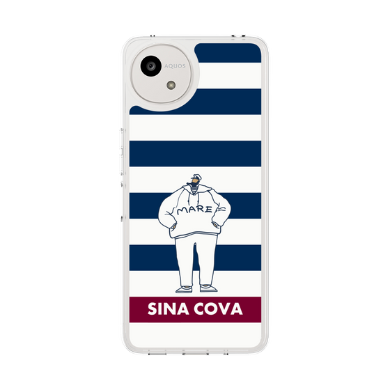 スリムプロテクションケース［ SINA COVA - キャプテンボーダー ］