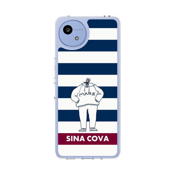 スリムプロテクションケース［ SINA COVA - キャプテンボーダー ］