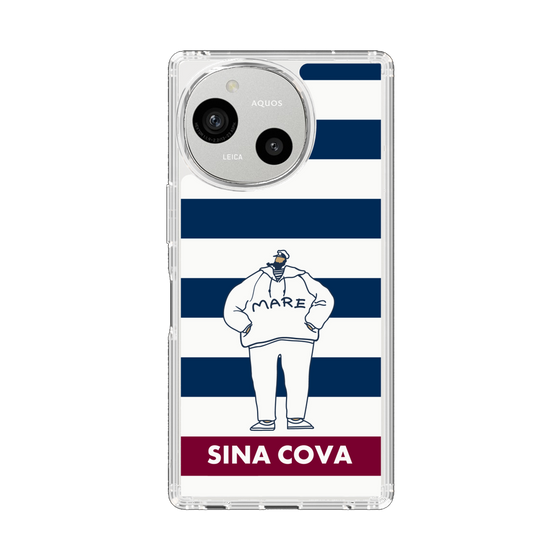 スリムプロテクションケース［ SINA COVA - キャプテンボーダー ］