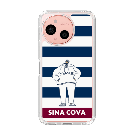 スリムプロテクションケース［ SINA COVA - キャプテンボーダー ］