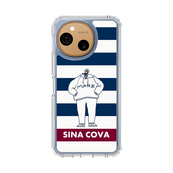 スリムプロテクションケース［ SINA COVA - キャプテンボーダー ］