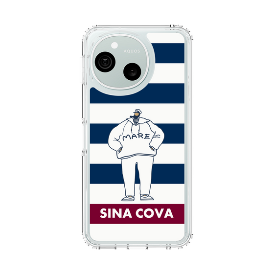 スリムプロテクションケース［ SINA COVA - キャプテンボーダー ］