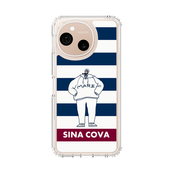 スリムプロテクションケース［ SINA COVA - キャプテンボーダー ］