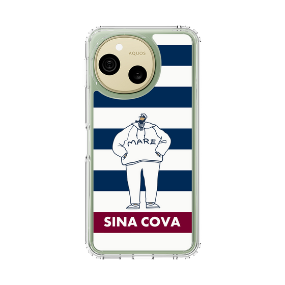 スリムプロテクションケース［ SINA COVA - キャプテンボーダー ］