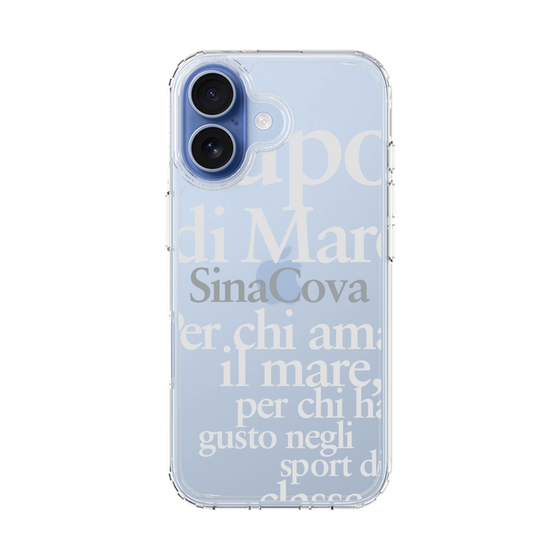 スリムプロテクションケース［ SINA COVA - タイポグラフィ ］