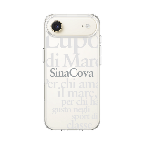 スリムプロテクションケース［ SINA COVA - タイポグラフィ ］