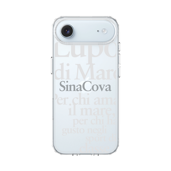 スリムプロテクションケース［ SINA COVA - タイポグラフィ ］