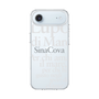 スリムプロテクションケース［ SINA COVA - タイポグラフィ ］