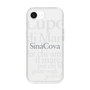 スリムプロテクションケース［ SINA COVA - タイポグラフィ ］