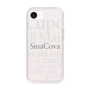スリムプロテクションケース［ SINA COVA - タイポグラフィ ］