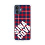 スリムプロテクションケース［ SINA COVA - チェック - Red ］