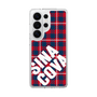 スリムプロテクションケース［ SINA COVA - チェック - Red ］