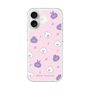 スリムプロテクションケース［ ウーとワー - いろんな表情 - Pink ］