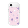 スリムプロテクションケース［ ウーとワー - いろんな表情 - Pink ］