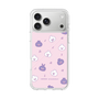 スリムプロテクションケース［ ウーとワー - いろんな表情 - Pink ］