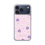 スリムプロテクションケース［ ウーとワー - いろんな表情 - Pink ］