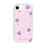 スリムプロテクションケース［ ウーとワー - いろんな表情 - Pink ］